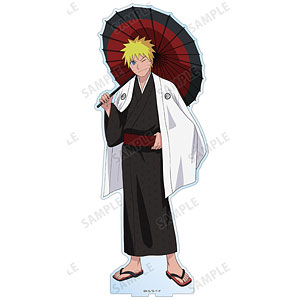 AmiAmi [Character & Hobby Shop]  NARUTO Shippuden New Illustration Gaara  Japanese Outfit w/Oilpaper Umbrella ver. Jumbo Acrylic Stand(Pre-order)