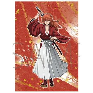 AmiAmi [Character & Hobby Shop]  Rurouni Kenshin Meiji Swordsman Romantic  Story B5 Pencil Board Megumi Takani & Aoshi Shinomori(Released)