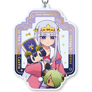 AmiAmi [Character & Hobby Shop]  Sleepy Princess in the Demon Castle  T.W.G. Acrylic Keychain Scissors & Princess Syalis(Released)