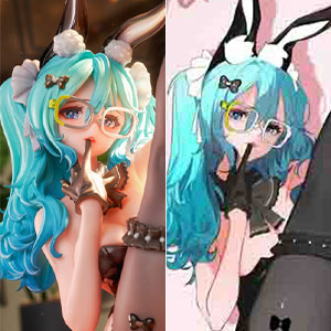 AmiAmi [Character & Hobby Shop] | RABBIT GIRL illustration by Gen 