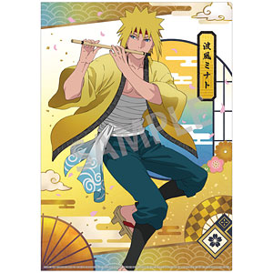 NARUTO ナルト　台紙　minato ミナト　sample サンプル Minato Namikaze (Ninja Registration Certificate)' NARUTO