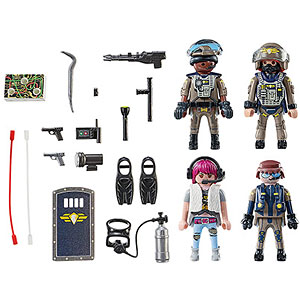 未開封】playmobil 5点セット 消防署 警察