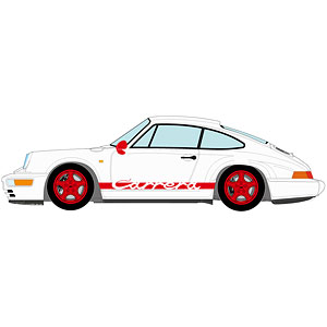 AmiAmi [Character & Hobby Shop] | 1/43 Porsche 911 (964) Carrera