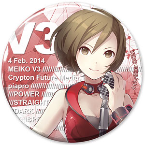 emikoページ♡ AmiAmi [Character & Hobby Shop] | MEIKO V3 65mm Tin Badge