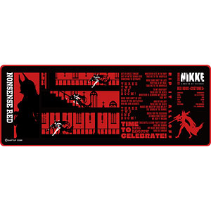 ブシロード 勝利の女神：NIKKE「Nonsense Red」 デスクマット AmiAmi [Character & Hobby Shop] | 