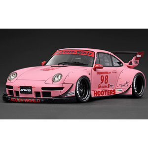 RWB993 CARMEN ピンク 1/18 Pink RWB Porsche 911 1:18 Scale Model Is Ready To Offend