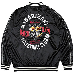 ジャケット・アウター SOUVENIR JACKET BLACK Haikyu!! Souvenir Jacket: Fukurodani Academy High School S/M