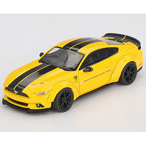 マスタング2015ＧＴマイストイエロー18/1。 MAISTO 1/18 - フォード マスタング GT - 2015 - Little Bolide