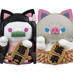 Character Hobby Shop MEGA CAT PROJECT Demon Slayer Kimetsu no Yaiba Demon Slayer Kimetsu no Yaiba Nyanko Maneki Neko ver 2 8Pack BOX Pre-order