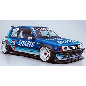AmiAmi [Character & Hobby Shop] | 1/18 Peugeot 205 GTI Black Fish