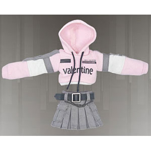 GM-N-004 Hoodie & Skirt Set 1/12 Scale Posable Figur…