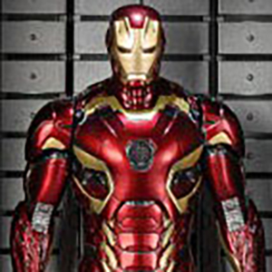 Iron Man MK45 + Hall of Armor (w/Hologram Effect)