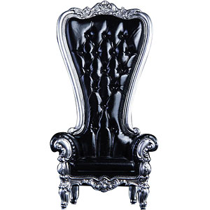 1/12 High-Back Sofa Black