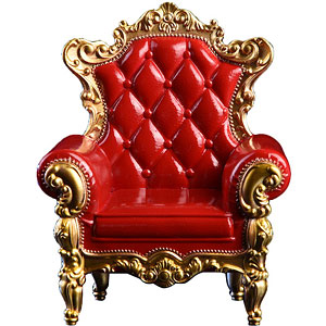 1/12 Classic Armchair Red