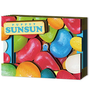 Paper Shadow Art Mini SA-M104 Puppet Sunsun (Jelly Beans…