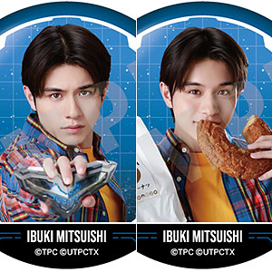"Ultraman Series" Trading Oshi Tin Badge (Ibuki Mitsuish…