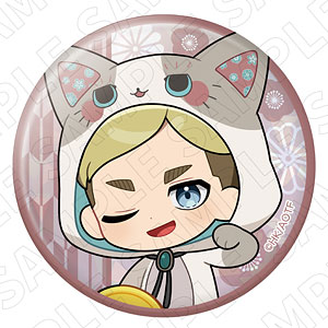Attack on Titan [Beckoning Cat] Hologram Tin Badge (Erwi…
