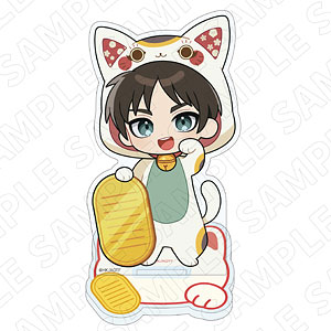Attack on Titan [Beckoning Cat] BIG Acrylic Stand (Eren)