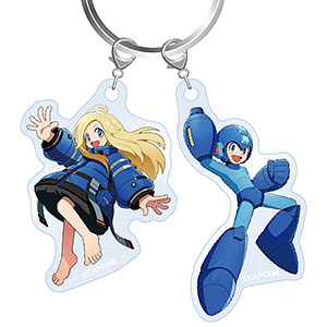 PRAGMATA x Mega Man: Dual Override Acrylic Keychain