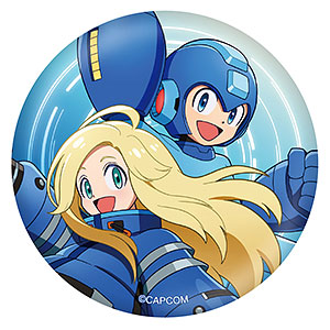 PRAGMATA x Mega Man: Dual Override Tin Badge