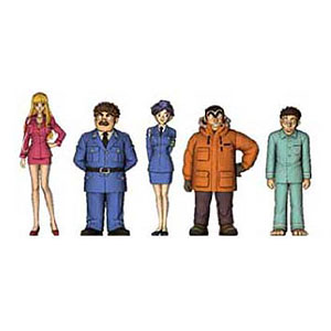 AmiAmi [Character & Hobby Shop] | Kochikame figreal 1/150 5pcs