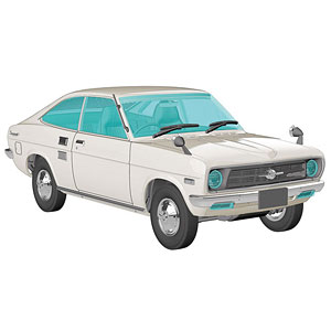 1/24 Nissan Sunny Coupe (B110) Late Model GX5 (1972) Pla…