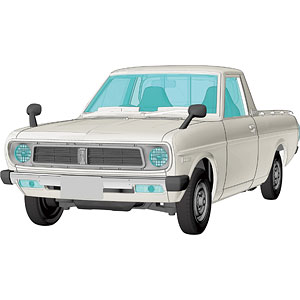 1/32 Datsun Sunny Truck (B121) Mid Production Model Shor…