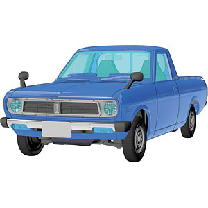 1/32 Datsun Sunny Truck (B121) Mid Production Model Shor…