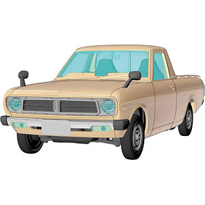 1/32 Datsun Sunny Truck (B121) Mid Production Model Shor…