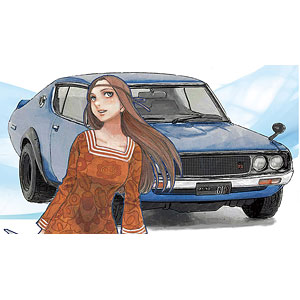 1/24 "Kyuusha GIRLS" Nissan Skyline 2000GT-R (KPGC110) w…