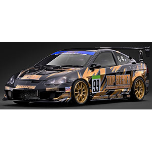 1/18 Top Secret INTEGRA (DC5) Black