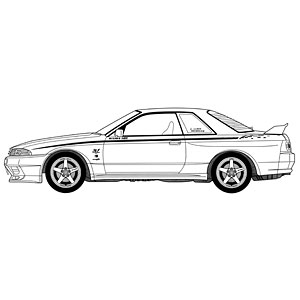 1/12 AXES Series No.2 EX-1 Skyline GT-R '89 Nismo S-Tune…